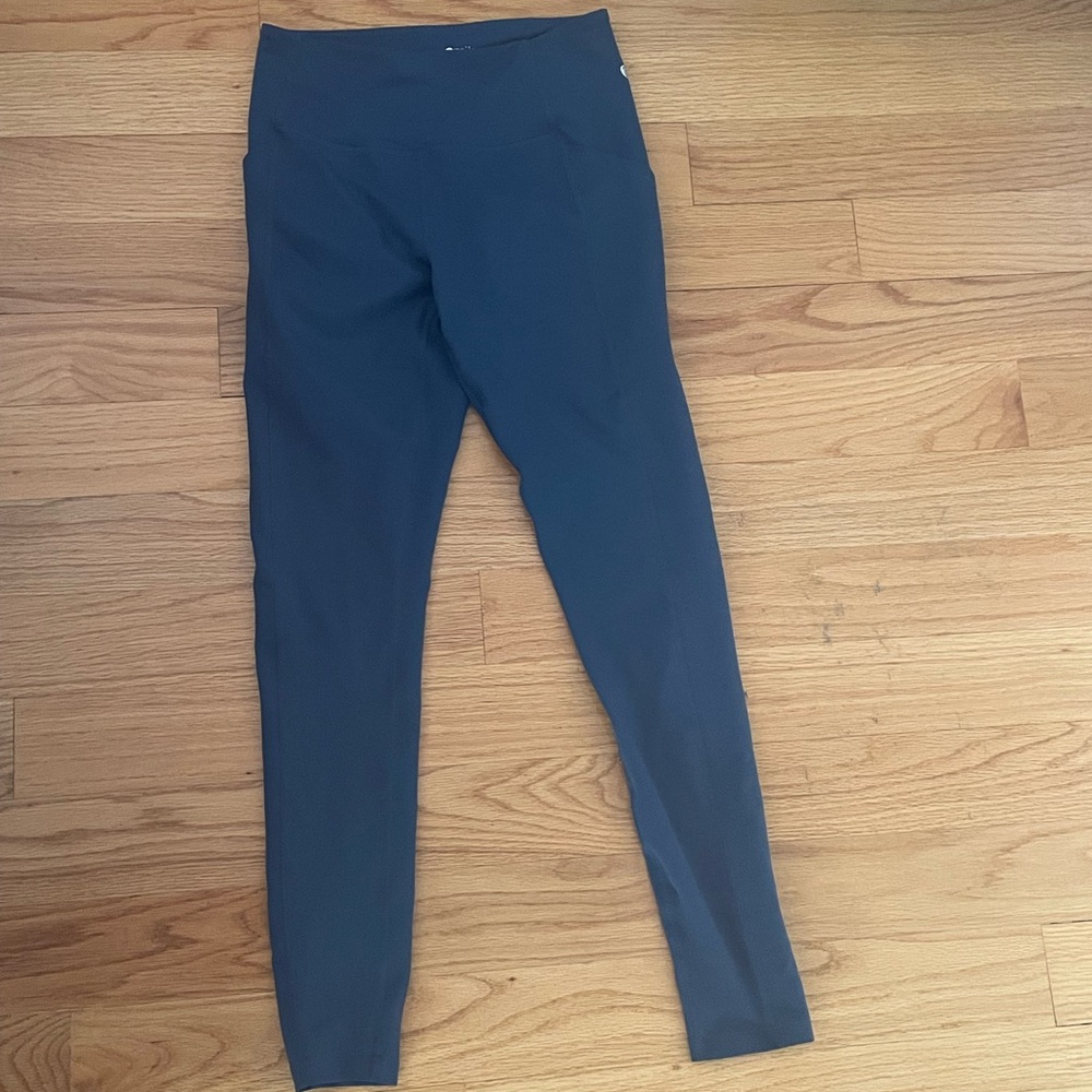 Blue leggings